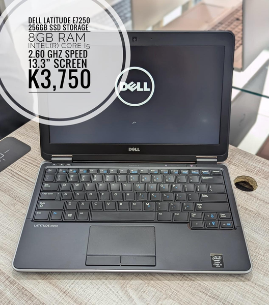 dell latitude e7250 256gb 8gb