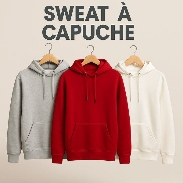 Pull à Capuche Confort