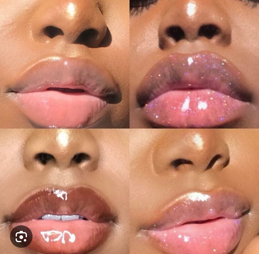 Lèvres rose naturelle