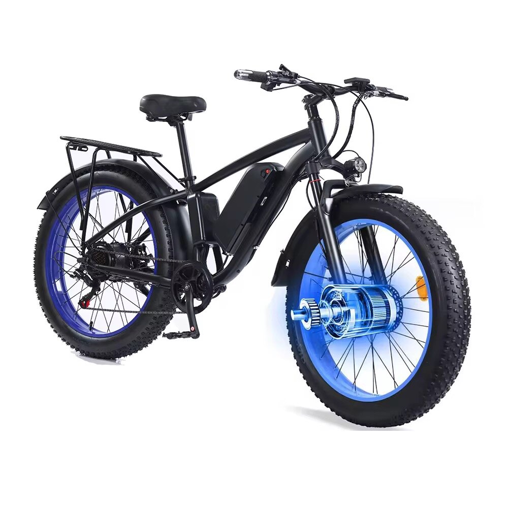 Vélo électrique fat bike tout-terrain