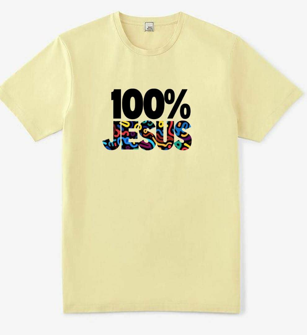 T-shirt "100% Jesus"