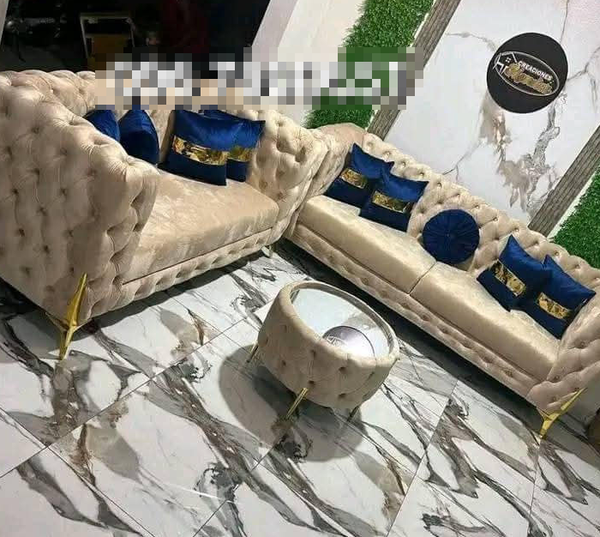 Set of beige furniture