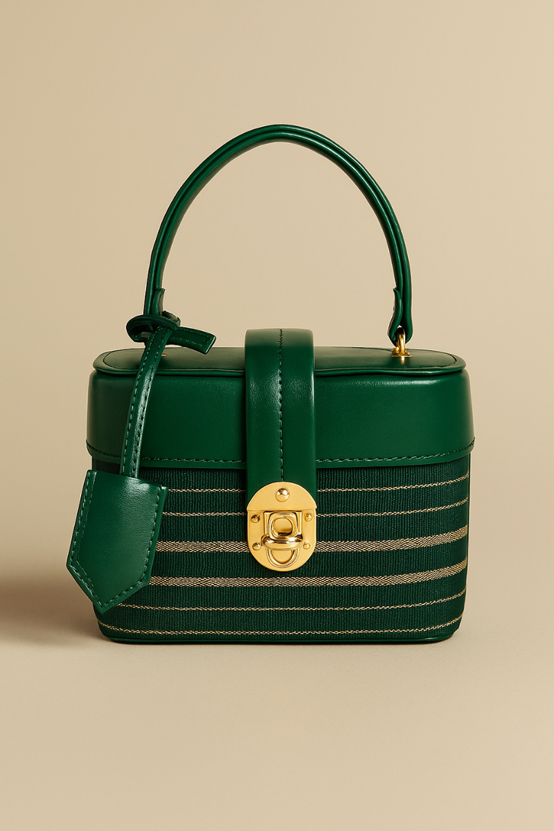 Sac à main box élégant