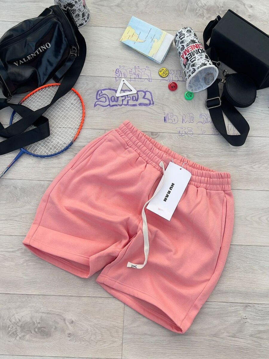Shorts décontractés en coton