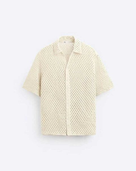 Chemise en crochet unisexe