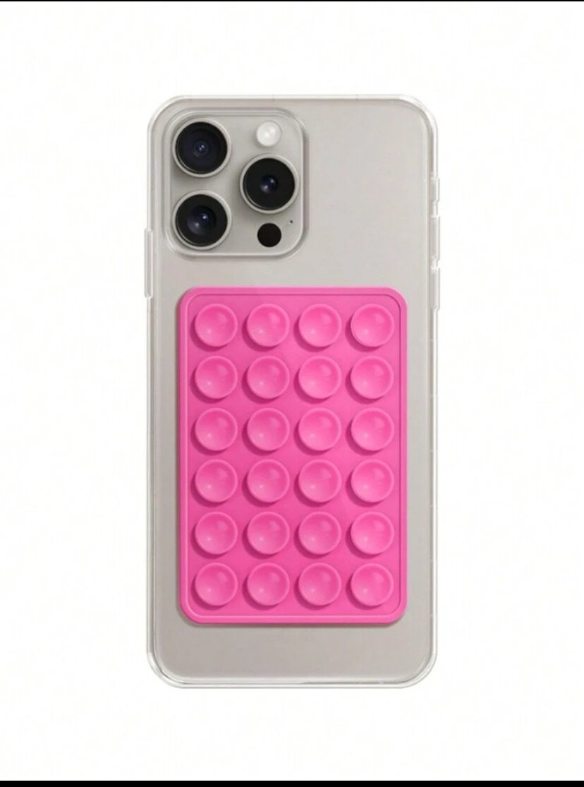 Support de téléphone à ventouse en silicone double face