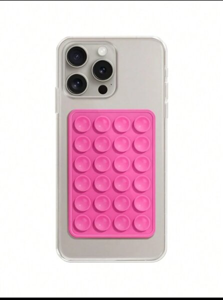 Support de téléphone à ventouse en silicone double face