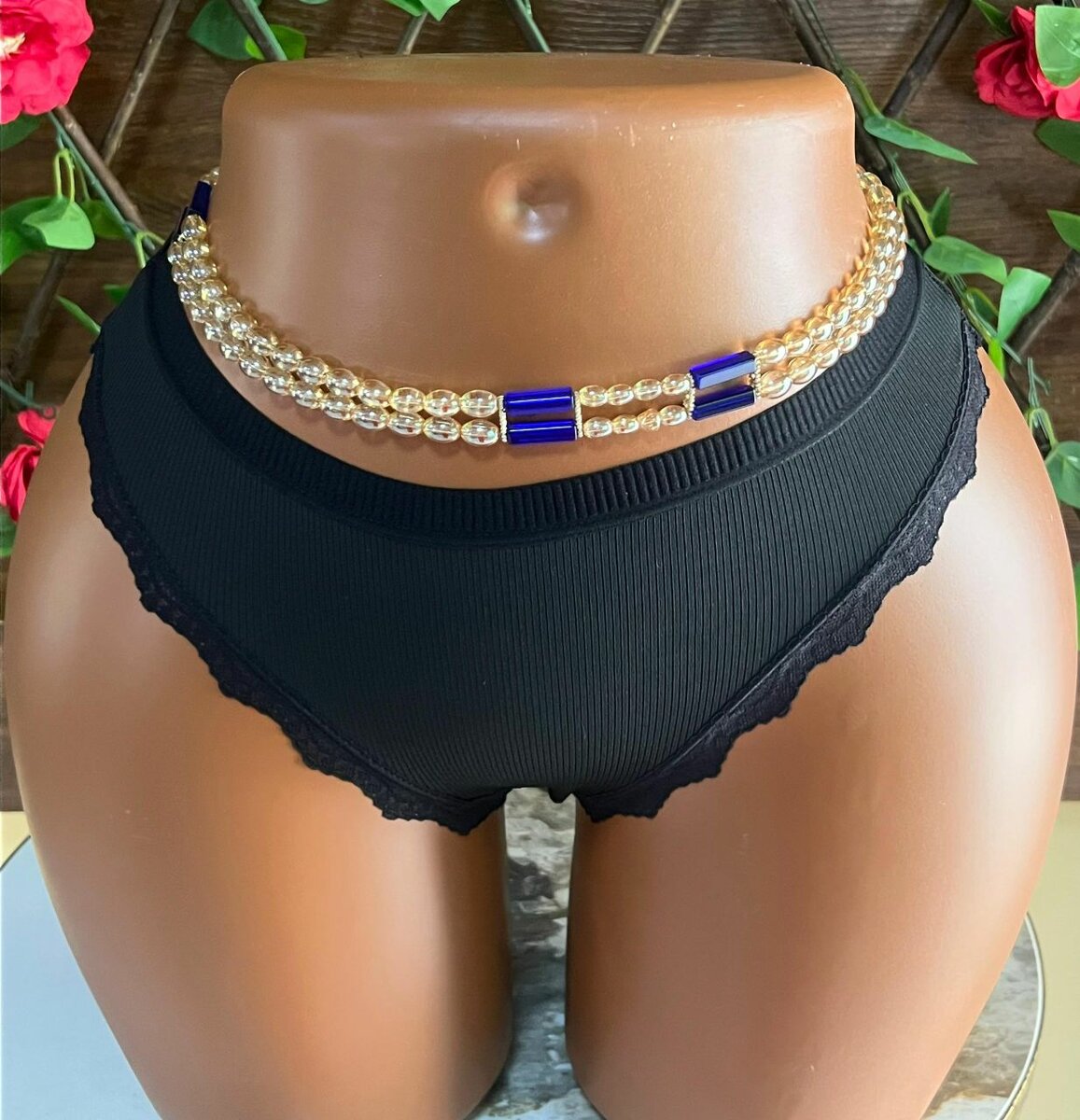 Collier artisanal en perles