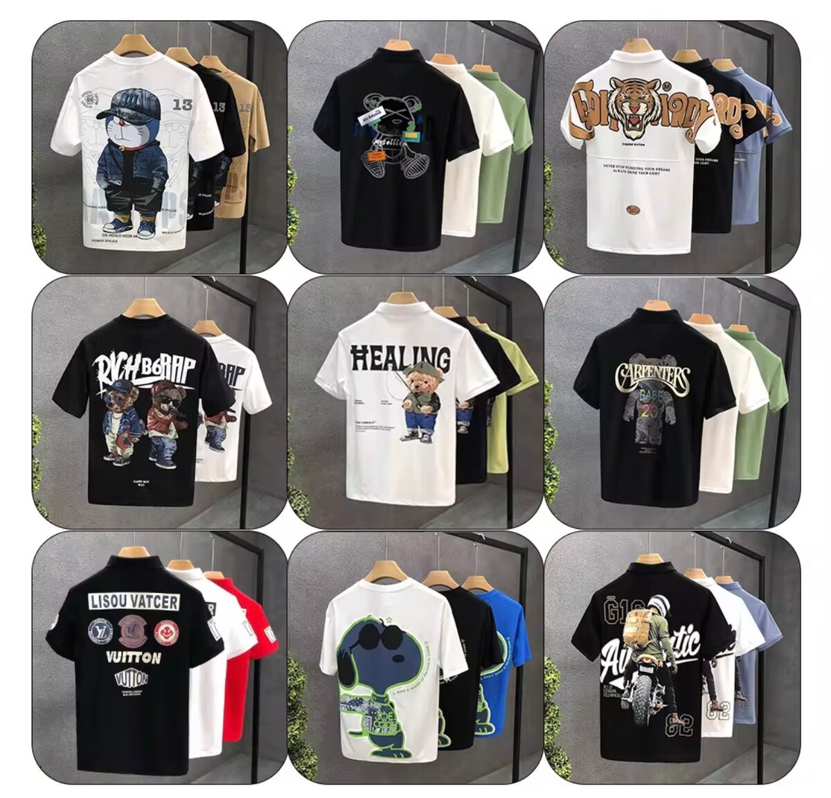 T-shirts graphiques tendance