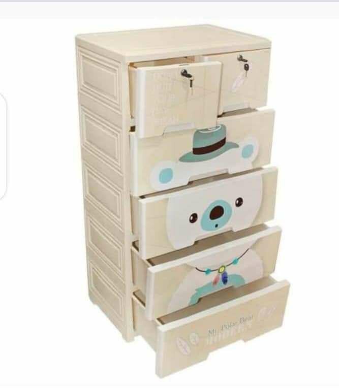 Commode avec motif pour enfant