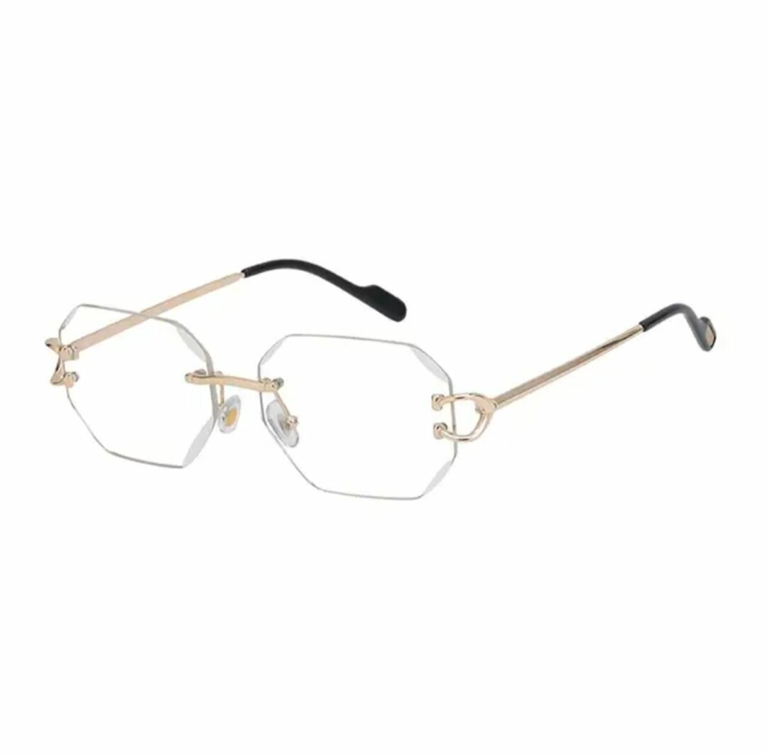 Lunettes octogonales élégantes