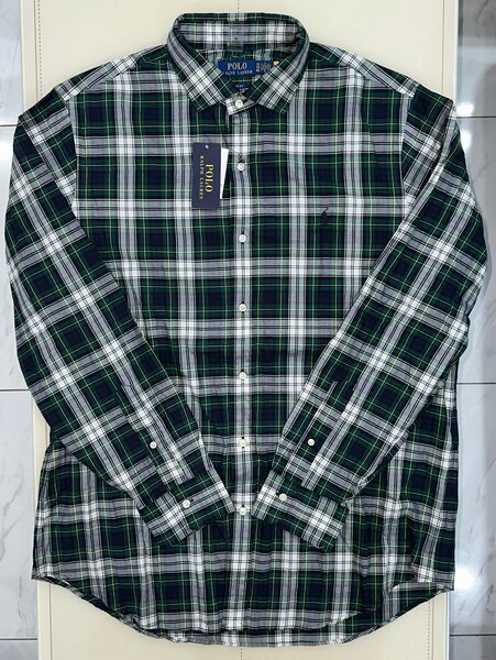 Chemise homme à carreaux Polo