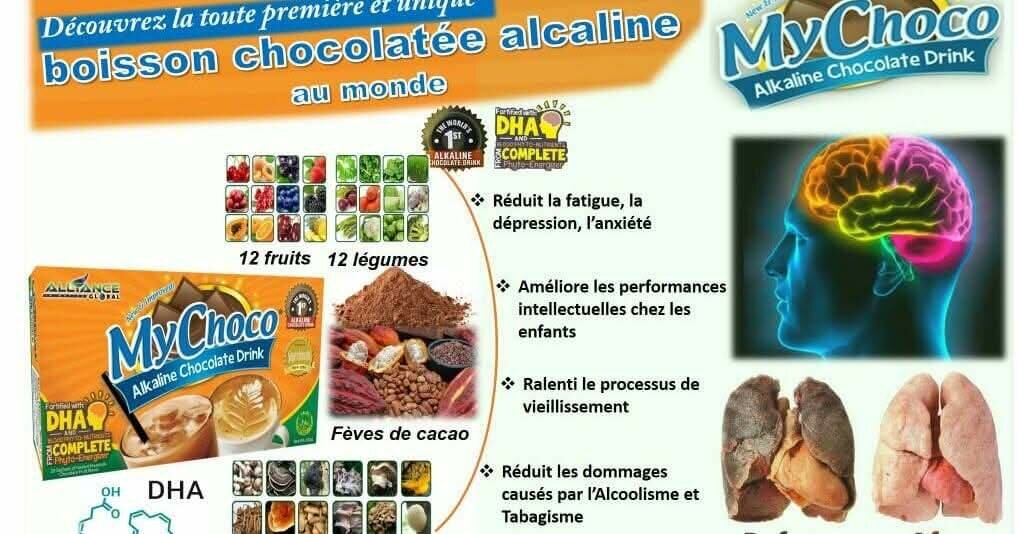 Boisson Chocolatée Alcaline MyChoco