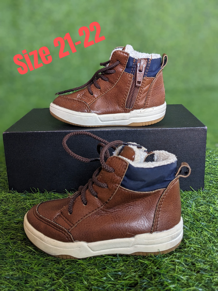 Pure leather kids shoes