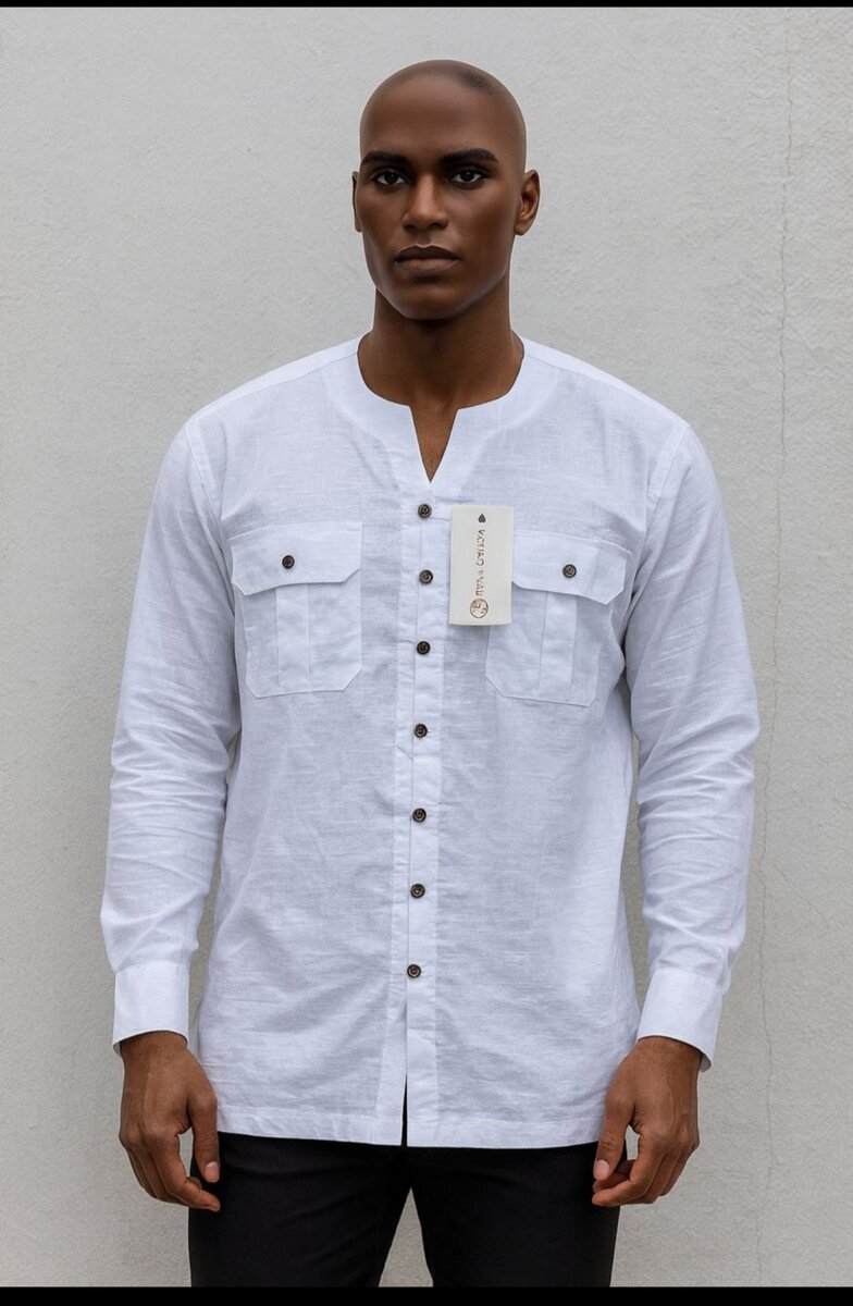 Chemise homme en lin