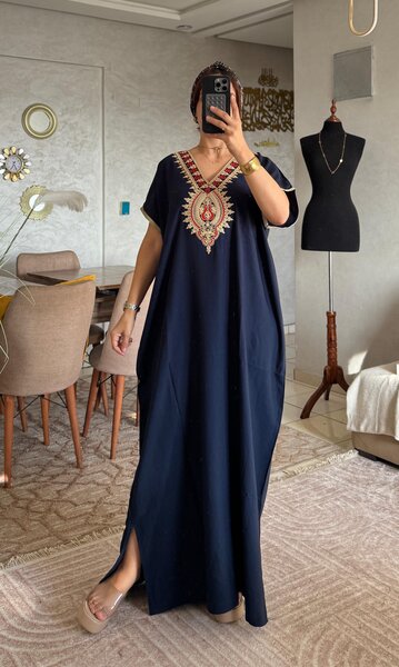 Robe Caftan Élégante Femme