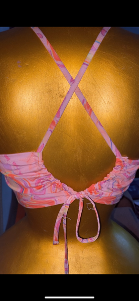 Haut évasé coloré