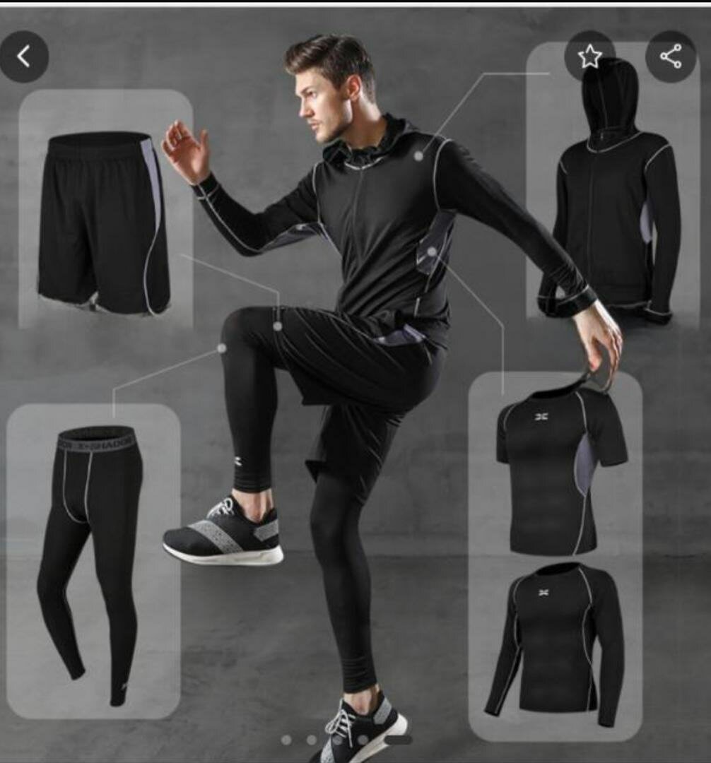 5pc Running Suit
