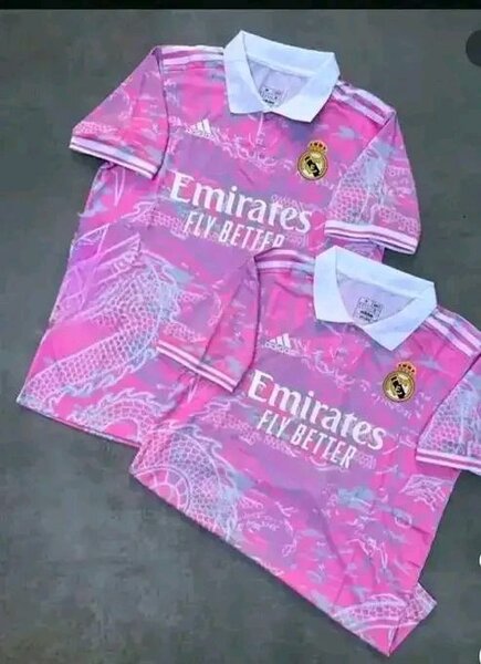Maillot Real Madrid Rose