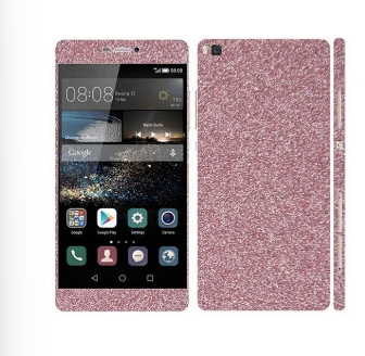 Huawei P8 Glitter Mobile Skin - Pink