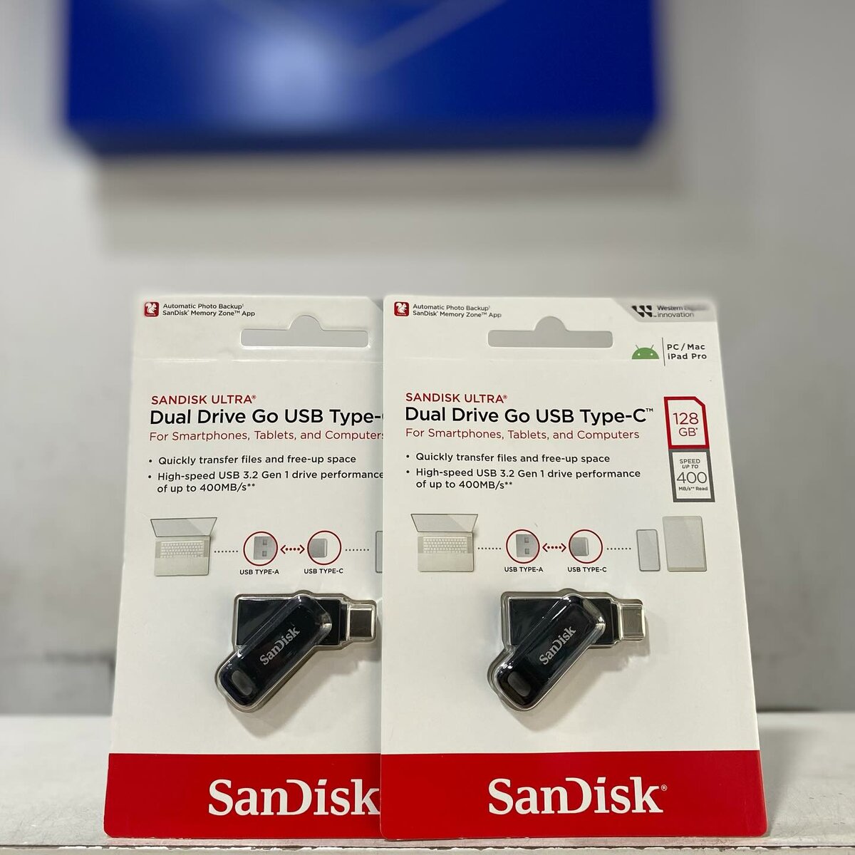 Cllé otg 3.2 128gb 400mb/s