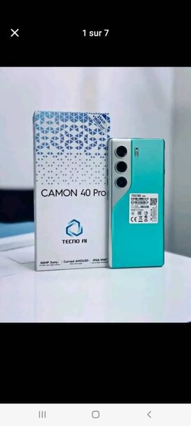 Tecno Camon 40 Pro 256Go