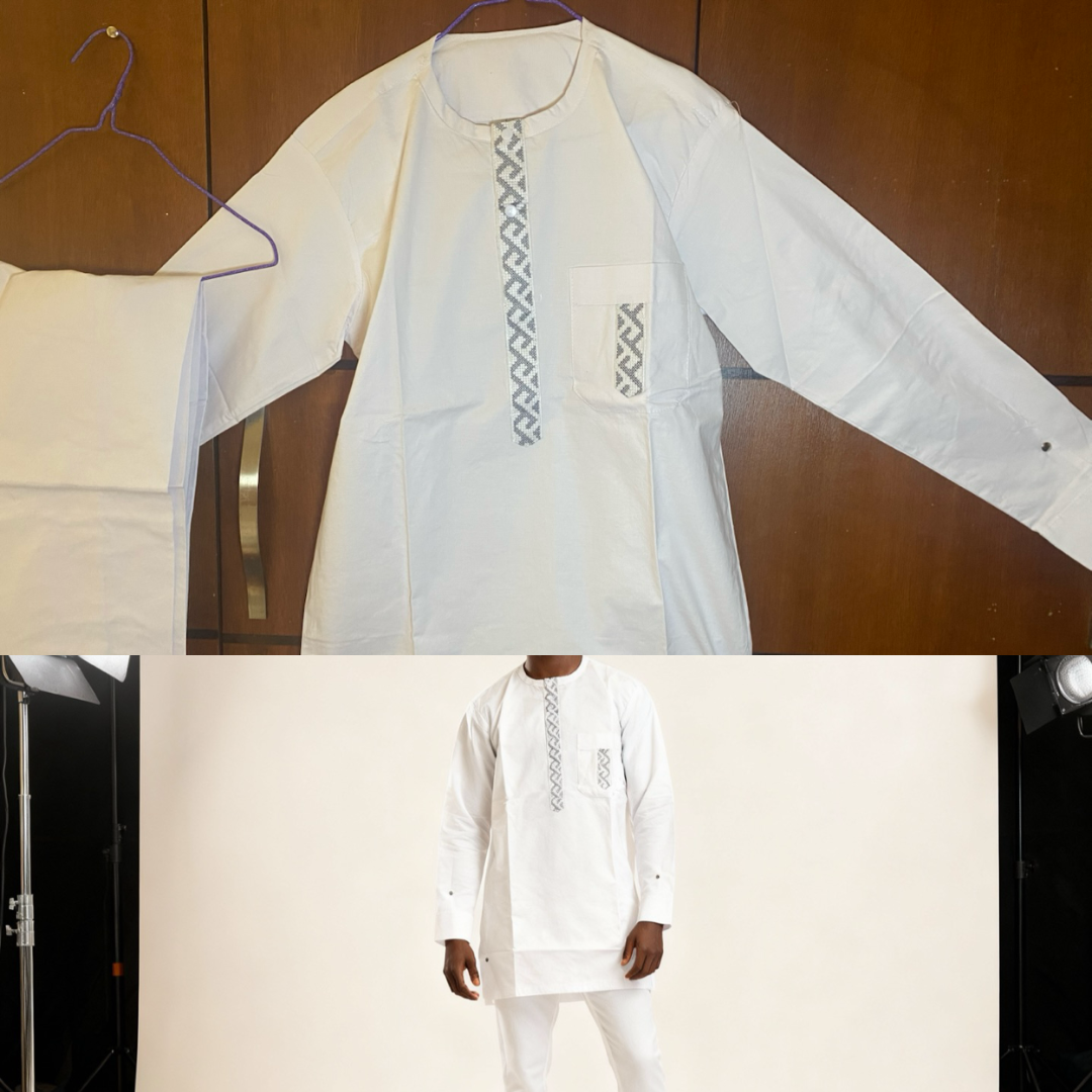 Ensemble tunique homme