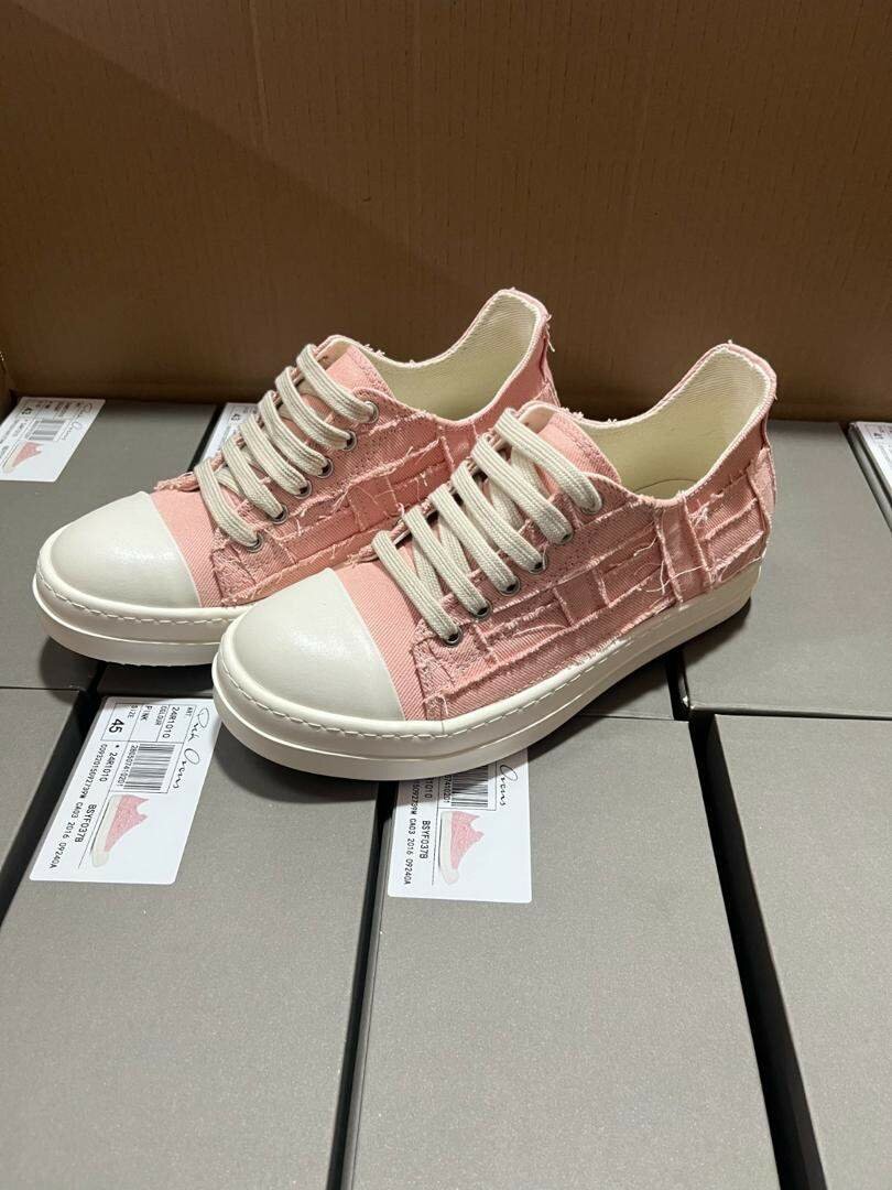 Women's Pink Black Low Sneakers