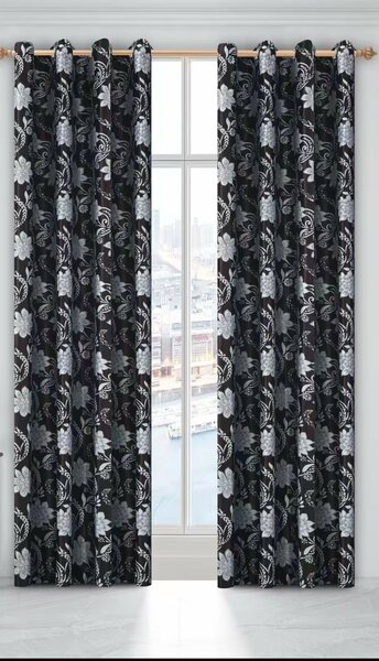 Pure cotton sunblock curtains