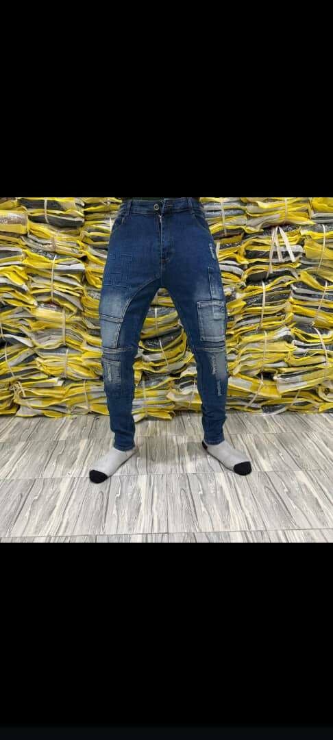 Jeans slim décontractés hommes