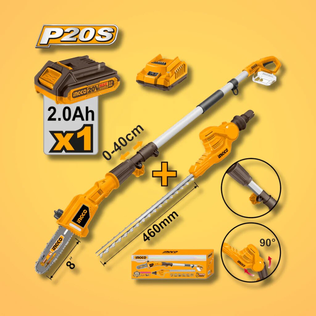 Scie à perche sans fil P20S