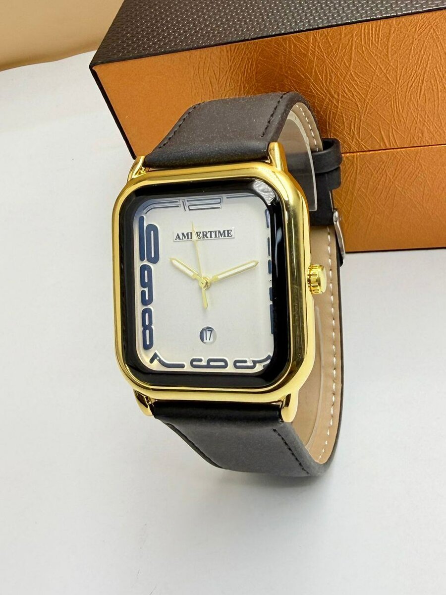 Montre Carrée Homme Élégante