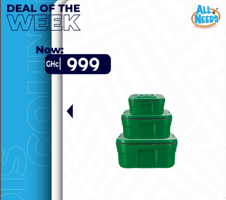 3pcs Insulated Food warmer 