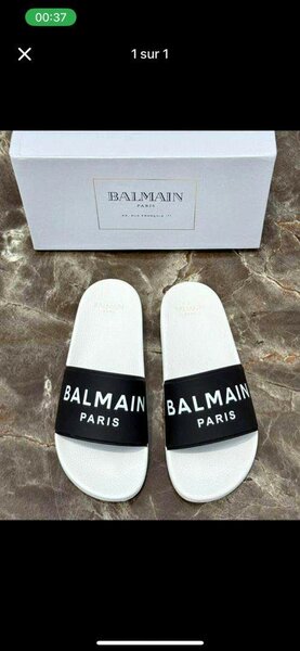 Slippers Balmain Paris