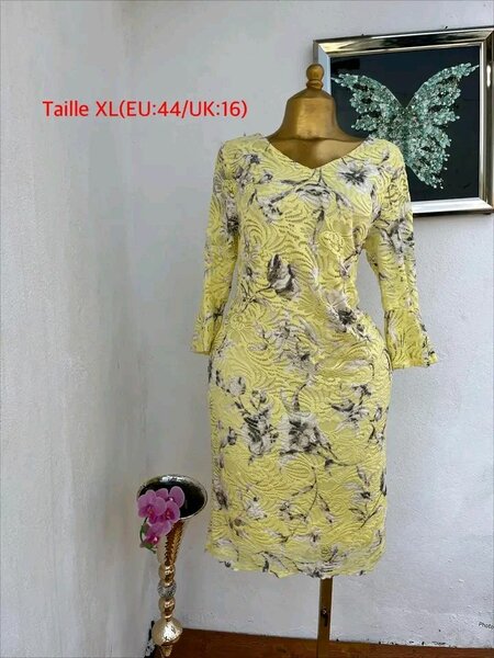 Robe longue imprimée élégante