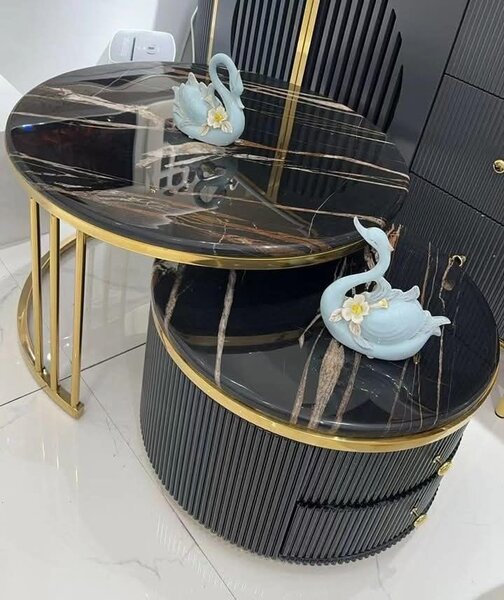 Tables Gigognes en Marbre Luxe