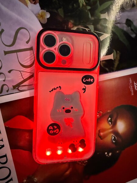 Coque LED mignonne pour smartphone