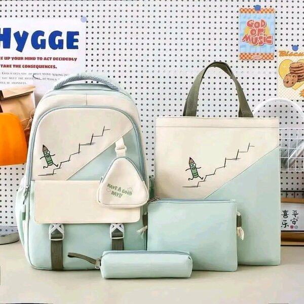 Ensemble sac à dos scolaire 5 pièces