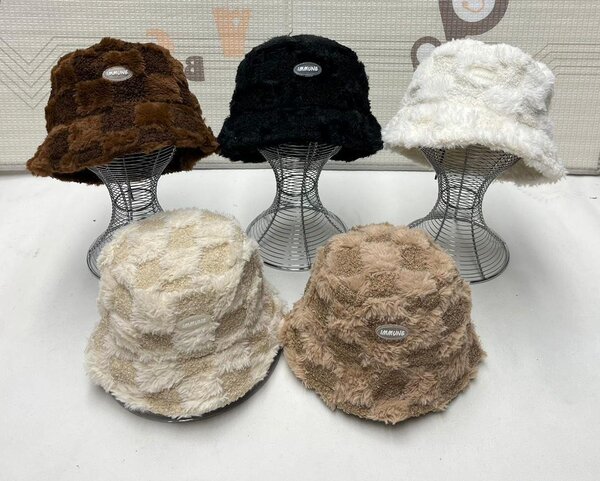 Chapeau Bob Peluche Tendance