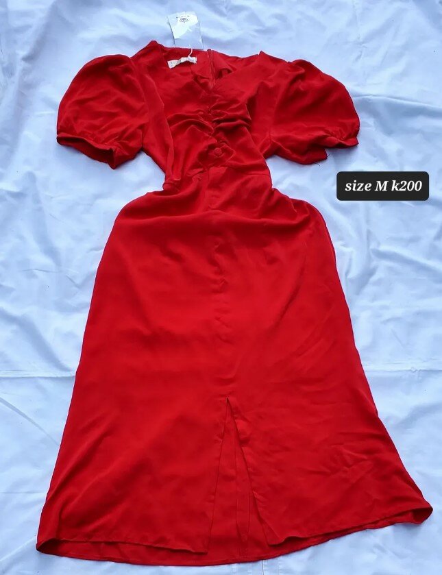 Stylish women's dress red
