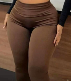 Ribbed leggings