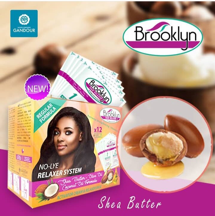 Défrisant Brooklyn au Beurre de Karité et Huile d'olive