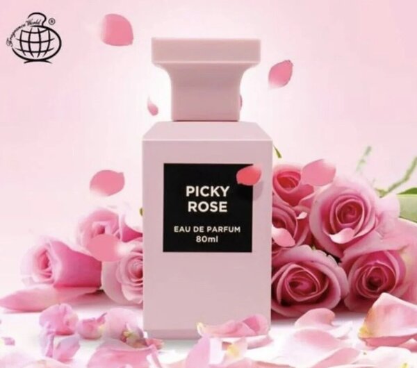 Picky Rose Perfume by Fragrance World 80ml