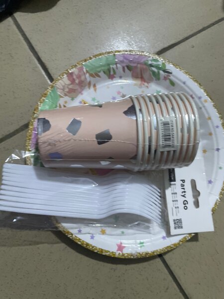 Set de Vaisselle Jetable Festive