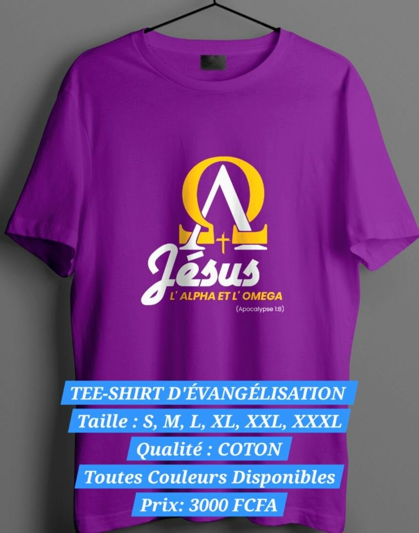 TEE-SHIRTS D'ÉVANGÉLISATION