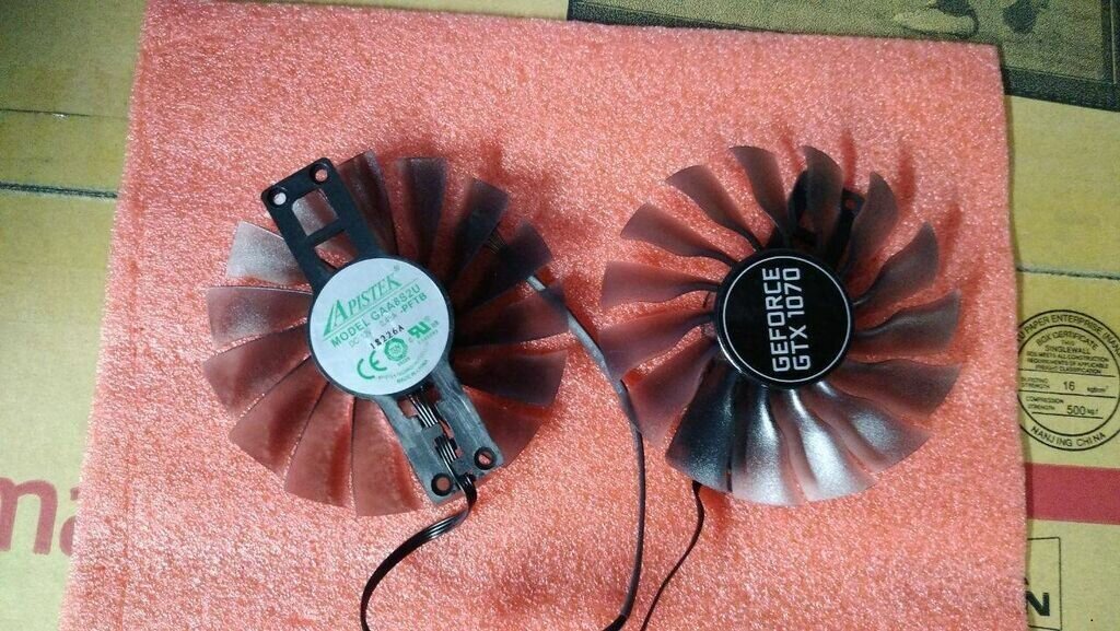 Новые Кулера на видеокарту GTX 1070 Palit GTX1070