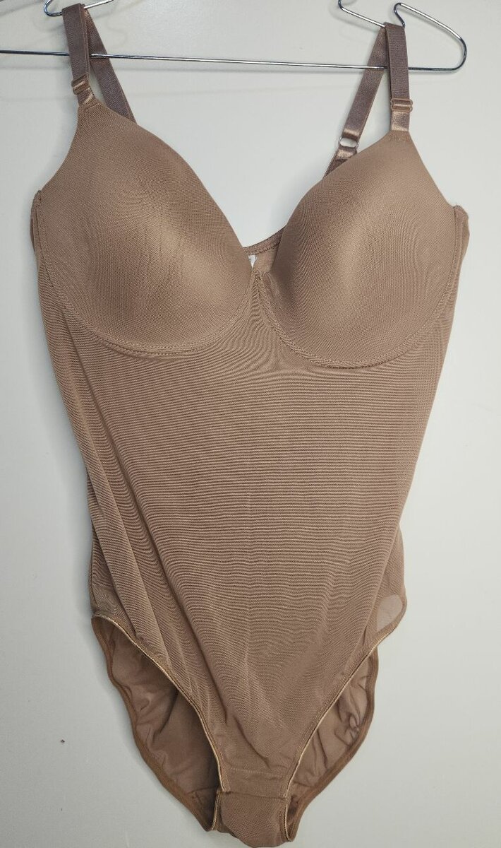 Delta Burke Body Shaping Suit Sheer Nude Color(2 Available)