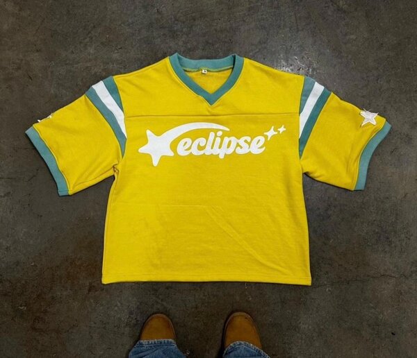 T-shirt Eclipse jaune