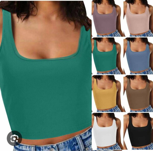 Débardeur Femme Coton Coloré