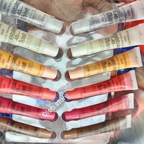 Ensemble de 12 gloss brillants